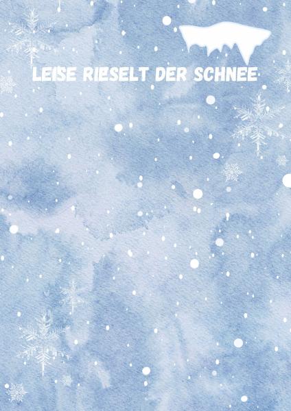 "Leise rieselt der Schnee"